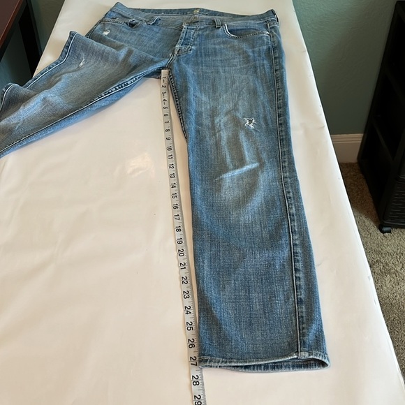 7 For All Mankind Josefina Skinny Boyfriend Size 28 - Picture 7 of 16